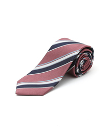 RECENCY OF MINE | 【ストライプ柄】MADE IN JAPAN/シルクタイ/ネクタイ(ネクタイ)