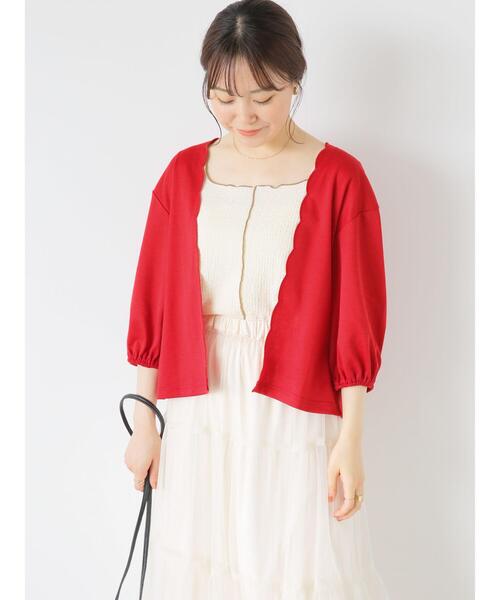 ehka sopo（エヘカソポ）の「配色メロータンクトップ（タンクトップ・レディース・グリーン/キナリ/ベージュ/ブラック・F）」の17枚目の写真