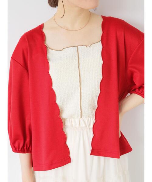 ehka sopo（エヘカソポ）の「配色メロータンクトップ（タンクトップ・レディース・グリーン/キナリ/ベージュ/ブラック・F）」の18枚目の写真