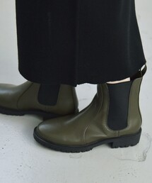 quaranciel | quaranciel: トラック ソール サイドゴア ブーツ(ブーツ)