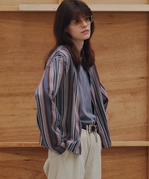 【新品】 ジエダ 2024SS STRIPE SHIRT CARDIGAN JieDa(ジエダ) 