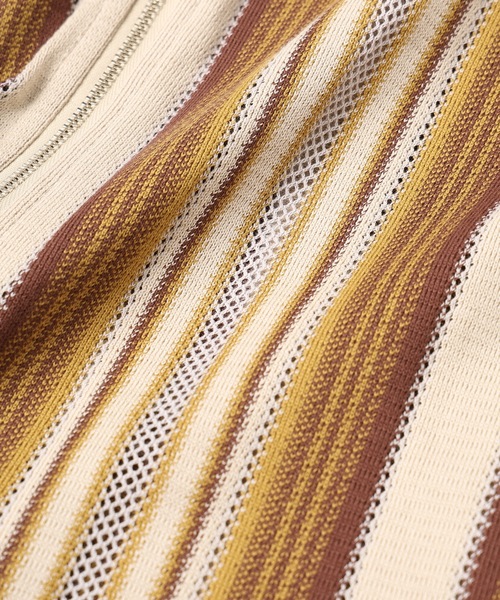 【新品】 ジエダ 2024SS STRIPE SHIRT CARDIGAN Jieda（ジエダ）の「STRIPE SHIRT CARDIGAN（カーディガン
