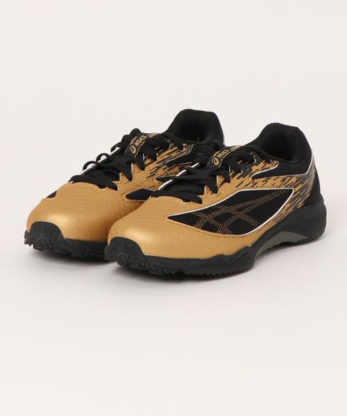 ASICS（アシックス）の「《LAZERBEAM》SI 1154A159（スニーカー・キッズ・ライトブルー/ホワイト/ラベンダー/ブラック系その他/ブラック×ゴールド/レッド/ブルー/サックスブルー/ライトグリーン/ゴールド・21.0cm/22.0cm/23.0cm/24.0cm/25.0cm/20.0cm/21.5cm/22.5cm/23.5cm/24.5cm）」の10枚目の写真