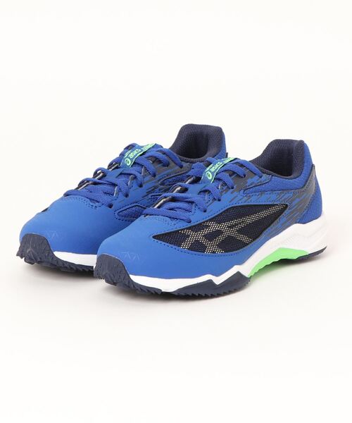 ASICS（アシックス）の「《LAZERBEAM》SI 1154A159（スニーカー・キッズ・ライトブルー/ホワイト/ラベンダー/ブラック系その他/ブラック×ゴールド/レッド/ブルー/サックスブルー/ライトグリーン/ゴールド・21.0cm/22.0cm/23.0cm/24.0cm/25.0cm/20.0cm/21.5cm/22.5cm/23.5cm/24.5cm）」の7枚目の写真