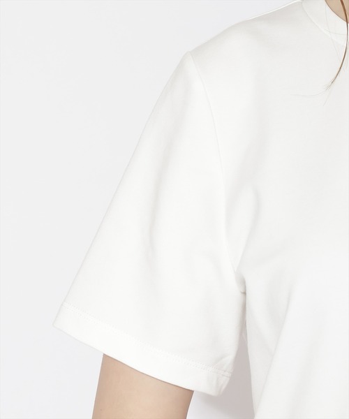 WILLSELECTION(ウィルセレクション)の「パール付きロゴ刺繍Tシャツ(Tシャツ/カットソー・レディース・オフホワイト/ピンク/ブラック・MEDIUM)」の10枚目の写真