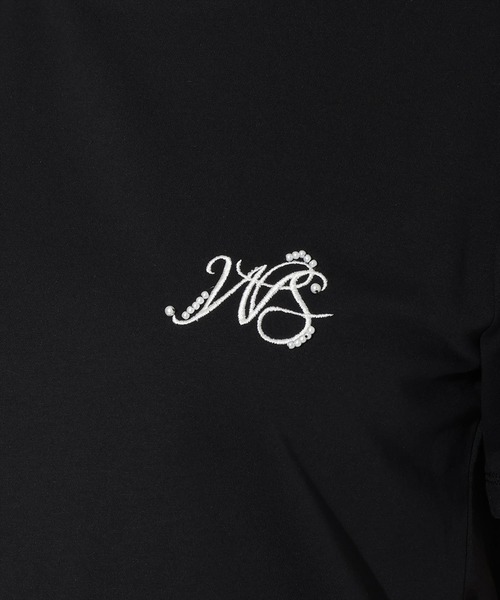 WILLSELECTION(ウィルセレクション)の「パール付きロゴ刺繍Tシャツ(Tシャツ/カットソー・レディース・オフホワイト/ピンク/ブラック・MEDIUM)」の21枚目の写真