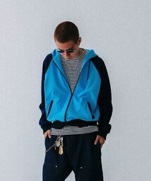 VAPORIZE / 2Tone Hoodie