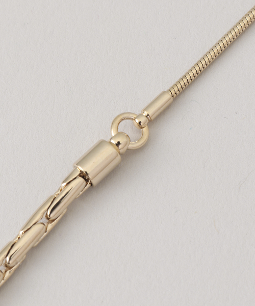 B.C STOCK（ベーセーストック）の「コードロングネックレス（ネックレス・レディース・シルバー/ゴールド・FREE）」の8枚目の写真