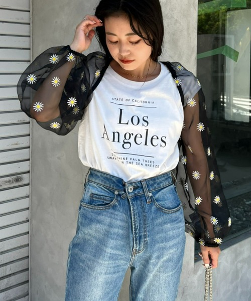 HELLO.SANFRANCISCO(ハローサンフランシスコ)の「【HELLO.SANFRANCISCO/ハローサンフランシスコ】チュールシアーフラワー刺繍ボレロ(カーディガン/ボレロ・レディース・ブラック/ホワイト・ONE SIZE)」の16枚目の写真