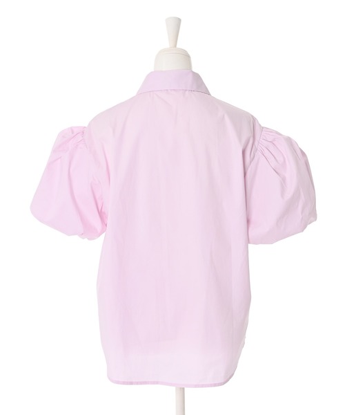 Narcissus(ナルシス)の「【WEB STORE限定】パールエリブラウス(シャツ/ブラウス・レディース・ブルー/ピンク・FREE)」の12枚目の写真