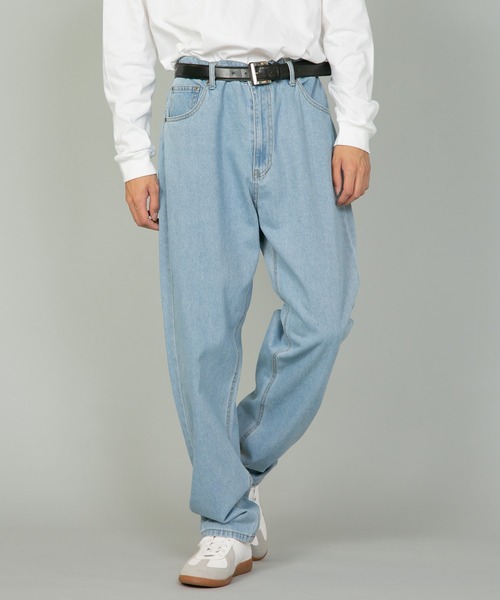 meltthelady⭐︎denim14ブルーデニムバギーパンツ meltthelady⭐︎denim14ブルーデニムバギーパンツ