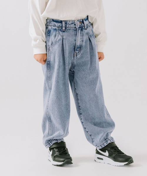 BAYFLOW（ベイフロー）の「カーブジーンズ（KIDS）（デニムパンツ・キッズ・ブルー/ブラック/サックスブルー・110cm/130cm/140cm/120cm）」の3枚目の写真