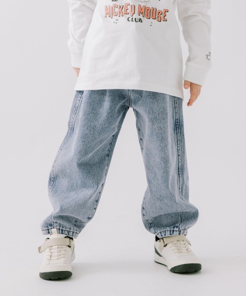 BAYFLOW（ベイフロー）の「カーブジーンズ（KIDS）（デニムパンツ・キッズ・ブルー/ブラック/サックスブルー・110cm/130cm/140cm/120cm）」の6枚目の写真