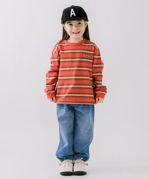 BAYFLOW（ベイフロー）の「カーブジーンズ（KIDS）（デニムパンツ・キッズ・ブルー/ブラック/サックスブルー・110cm/130cm/140cm/120cm）」の8枚目の写真