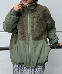 切り替えスタンドボアジャケット　183974