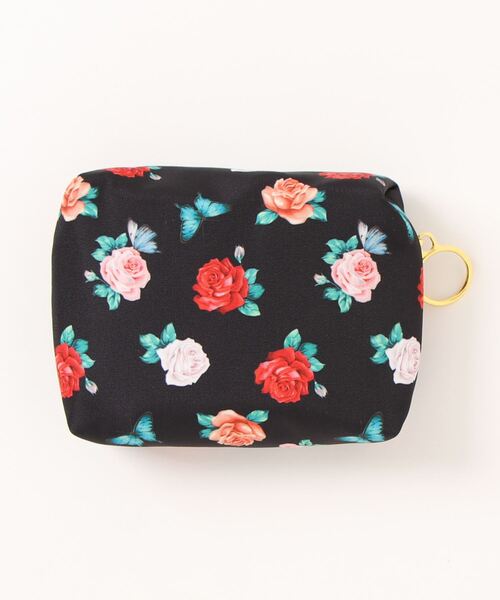 ローズ柄ミニポーチ（ポーチ）｜ANNA SUI（アナスイ）の