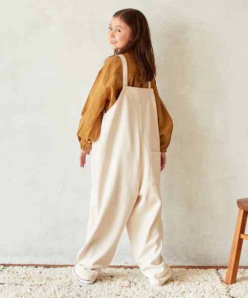 undeny.（アンディニ－）の「アンディニー イージーポンチサロペット（その他パンツ・キッズ・ブラック/アイボリー・L/XL/M）」の8枚目の写真