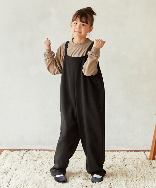 undeny.（アンディニ－）の「アンディニー イージーポンチサロペット（その他パンツ・キッズ・ブラック/アイボリー・L/XL/M）」の9枚目の写真