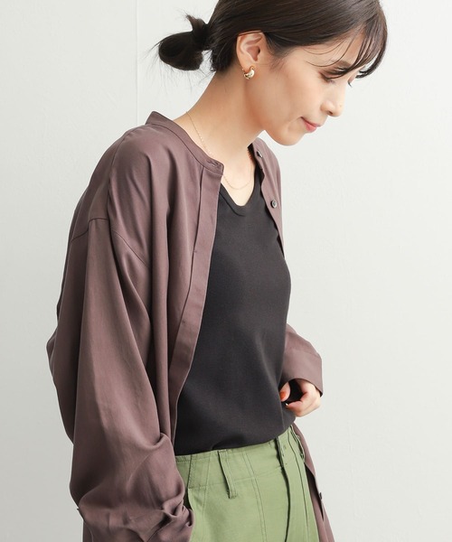 URBAN RESEARCH DOORS（アーバンリサーチドアーズ）の「リップルベーシックタンクトップ（タンクトップ・レディース・ベージュ/ブラック/オフホワイト・MEDIUM）」の3枚目の写真