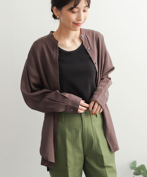 URBAN RESEARCH DOORS（アーバンリサーチドアーズ）の「リップルベーシックタンクトップ（タンクトップ・レディース・ベージュ/ブラック/オフホワイト・MEDIUM）」の7枚目の写真