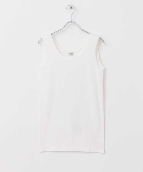 URBAN RESEARCH DOORS（アーバンリサーチドアーズ）の「リップルベーシックタンクトップ（タンクトップ・レディース・ベージュ/ブラック/オフホワイト・MEDIUM）」の19枚目の写真