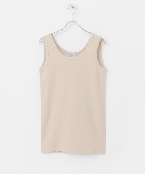 URBAN RESEARCH DOORS（アーバンリサーチドアーズ）の「リップルベーシックタンクトップ（タンクトップ・レディース・ベージュ/ブラック/オフホワイト・MEDIUM）」の21枚目の写真