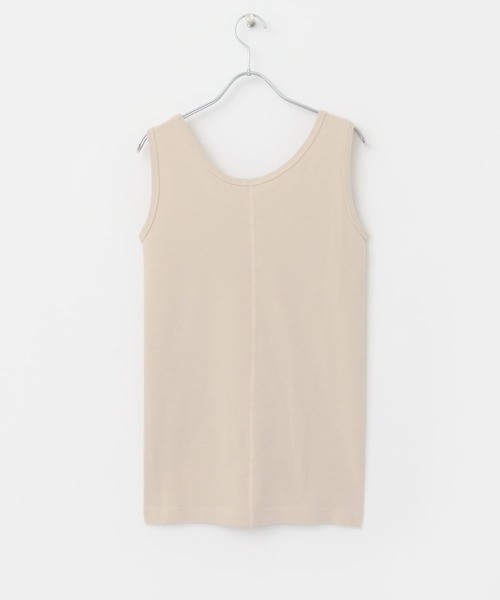 URBAN RESEARCH DOORS（アーバンリサーチドアーズ）の「リップルベーシックタンクトップ（タンクトップ・レディース・ベージュ/ブラック/オフホワイト・MEDIUM）」の22枚目の写真