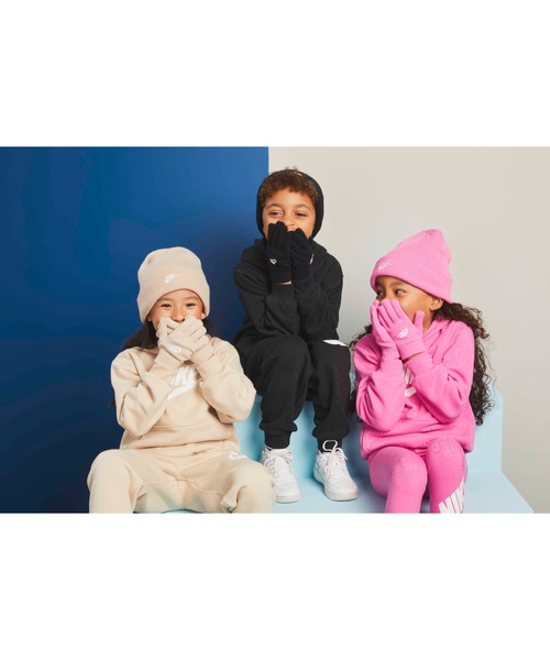 NIKE(ナイキ)の「NIKE/ナイキ キッズ パーカー NKN N NSW CLUB FT HBR PO 86L095-023(パーカー・キッズ・ブラック・115cm/120cm/110cm/105cm)」の5枚目の写真