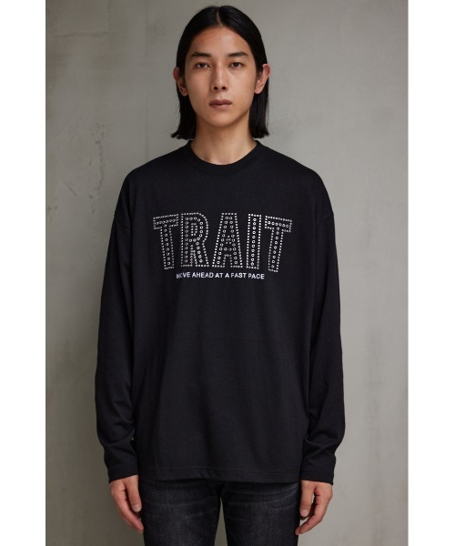 AZUL by moussy（アズールバイマウジー）の「ホットフィットポンチロングTシャツ（Tシャツ/カットソー・メンズ・ブラック/ホワイト・MEDIUM/LARGE）」の15枚目の写真