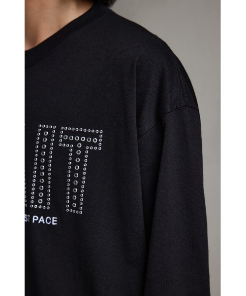 AZUL by moussy（アズールバイマウジー）の「ホットフィットポンチロングTシャツ（Tシャツ/カットソー・メンズ・ブラック/ホワイト・MEDIUM/LARGE）」の19枚目の写真