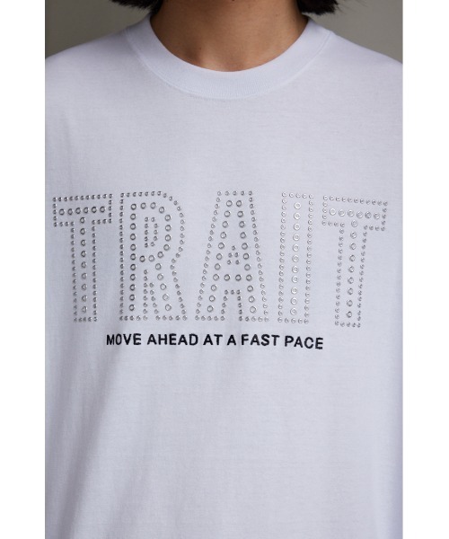 AZUL by moussy（アズールバイマウジー）の「ホットフィットポンチロングTシャツ（Tシャツ/カットソー・メンズ・ブラック/ホワイト・MEDIUM/LARGE）」の9枚目の写真