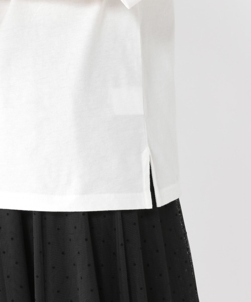 studio CLIP（スタディオクリップ）の「ベーシックハーフスリーブTシャツ（Tシャツ/カットソー・レディース・ホワイト/その他1/スモーク・MEDIUM/LARGE）」の12枚目の写真