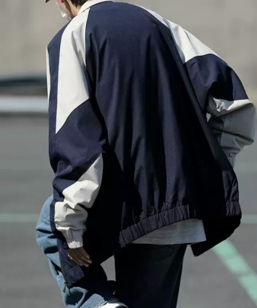 配色切り替えトラックジャケット（ジャージ）｜ROOPTOKYO（ループ