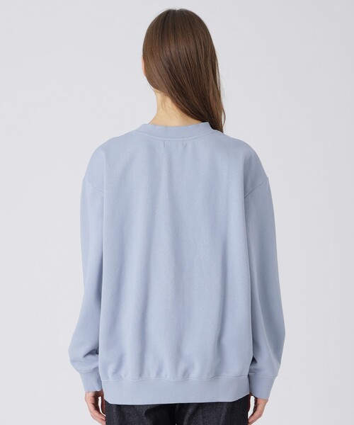 パクパクブルーレーベルクレストブリッジ裏毛プルオーバーカットソー BLUE LABEL CRESTBRIDGE（ブルーレーベルクレストブリッジ）の