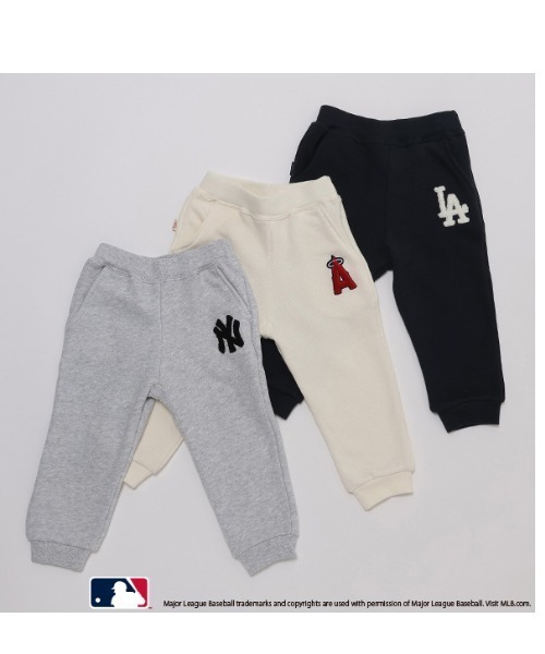 petit main(プティマイン)の「【MLB】スウェットパンツ(その他パンツ・キッズ・ホワイト系その他/アイボリー/ネイビー・100cm/80cm/90cm/110cm/130cm/120cm)」の4枚目の写真