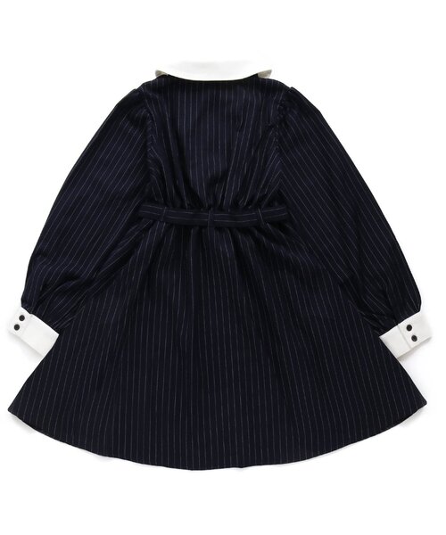 algy（アルジー）の「ダブルボタンワンピ（ワンピース・キッズ・グレー/ブラック/ネイビー・SMALL/X-SMALL/XX-SMALL/MEDIUM/XXX-SMALL）」の8枚目の写真