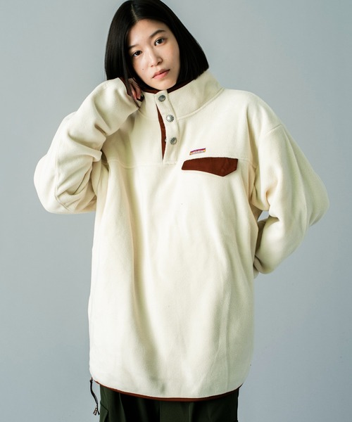JACKROSE(ジャックローズ)の「JE-CONCHO SNAP PULLOVER FLEECE(その他トップス・メンズ・ブラック/パープル/アイボリー・M/L)」の2枚目の写真