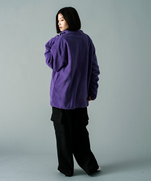 JACKROSE(ジャックローズ)の「JE-CONCHO SNAP PULLOVER FLEECE(その他トップス・メンズ・ブラック/パープル/アイボリー・M/L)」の14枚目の写真