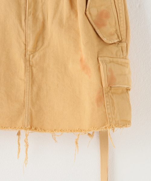 DAIRIKU（ダイリク）の「【DAIRIKU / ダイリク】Vintage Cargo Mini Skirt（スカート・レディース・パープル/イエロー・SMALL/MEDIUM）」の14枚目の写真