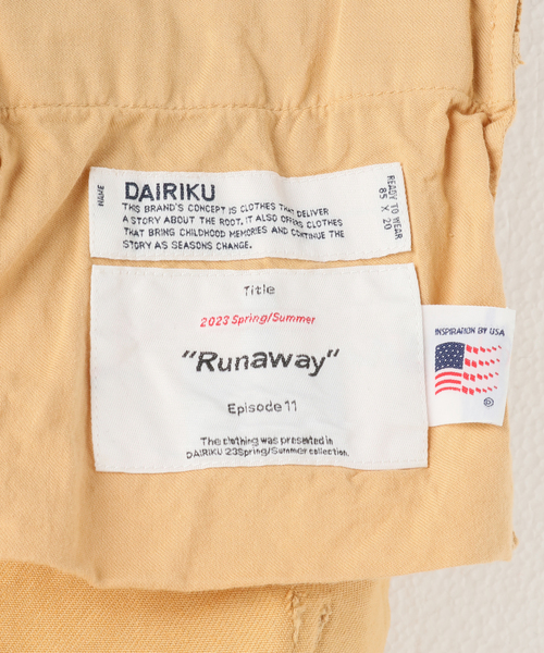 DAIRIKU（ダイリク）の「【DAIRIKU / ダイリク】Vintage Cargo Mini Skirt（スカート・レディース・パープル/イエロー・SMALL/MEDIUM）」の18枚目の写真