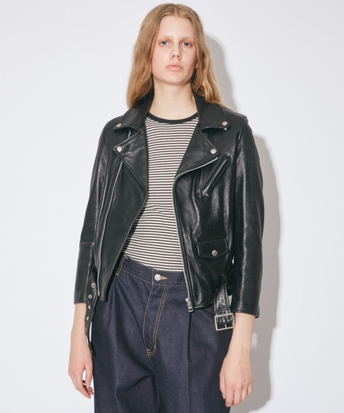 ビューティフルピープル　ライダース　140 vintage leather THE / a riders jacket size140～160 – beautiful