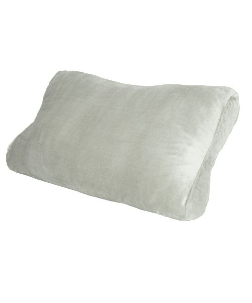 iellio（イエリオ）の「クッションにもなる足枕 / 抱き枕（クッション/クッションカバー・レディース・ピンク/ブラウン/アイボリー/グレー/ベージュ系/グレー系・F）」の4枚目の写真