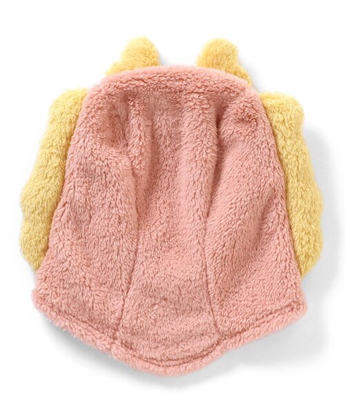 Ampersand（アンパサンド）の「辰ボアフード（キャップ・キッズ・ミント/ピンク・FREE）」の8枚目の写真