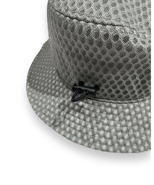DECEMBER MAY（ディセンバーメイ）新品メッシュバケットハット グレー Full mesh Bucket hat（キャップ）｜DECEMBERMAY（ディセンバーメイ