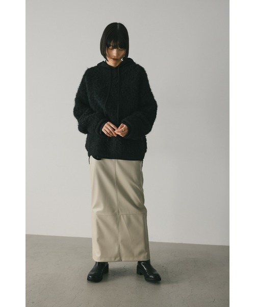 STYLEMIXER（スタイルミキサー）の「2ピースフードシャツニット