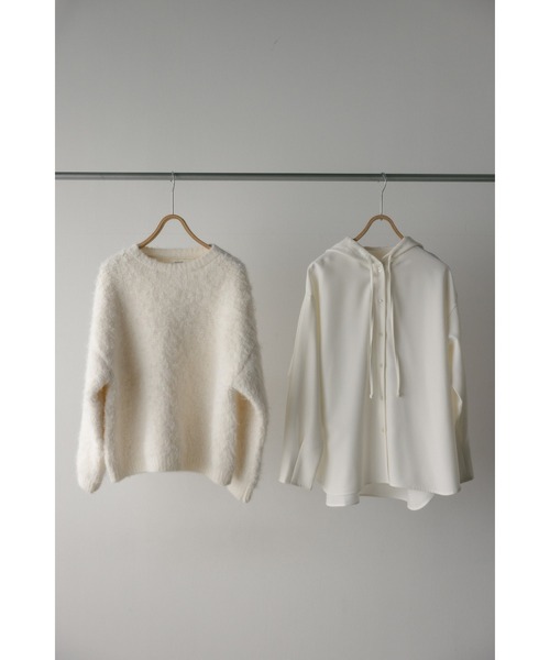 STYLEMIXER（スタイルミキサー）の「2ピースフードシャツニット