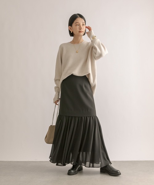 RIVE DROITE（リヴドロワ）の「ボールチャームロングネックレス（ネックレス・レディース・ゴールド/シルバー・FREE）」の4枚目の写真