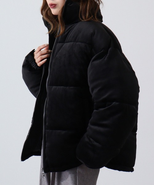 SUGGESTION(サジェッション)の「Velor-padded blouson / ベロア中綿入りブルゾン unisex(ダウンジャケット/コート・メンズ・オフホワイト/ワイン/ブラック・M/L)」の20枚目の写真