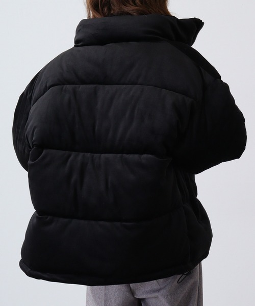 SUGGESTION（サジェッション）の「Velor-padded blouson / ベロア中綿
