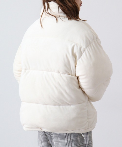 SUGGESTION(サジェッション)の「Velor-padded blouson / ベロア中綿入りブルゾン unisex(ダウンジャケット/コート・メンズ・オフホワイト/ワイン/ブラック・M/L)」の12枚目の写真